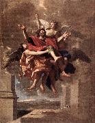 Nicolas Poussin The Ecstasy of St Paul oil painting artist
